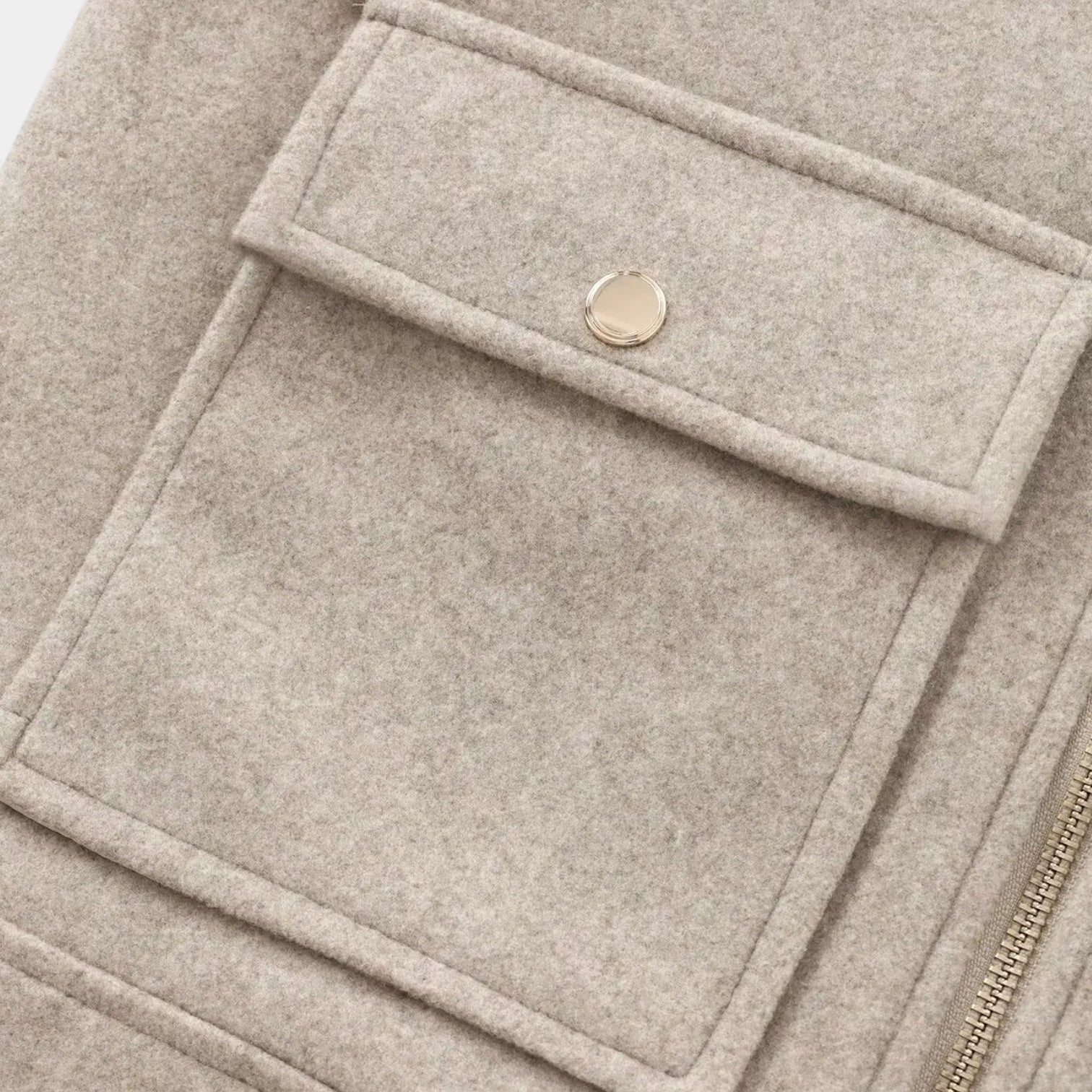 Yün Karışımlı Ceket