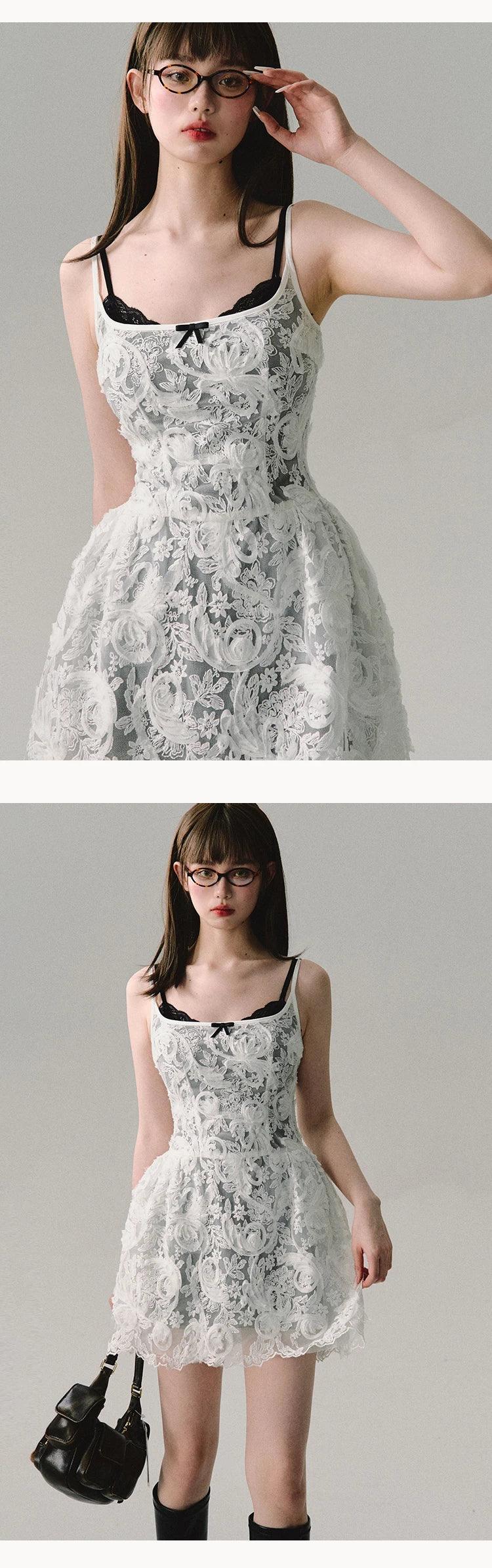 Zhic Krem Slip Elbise