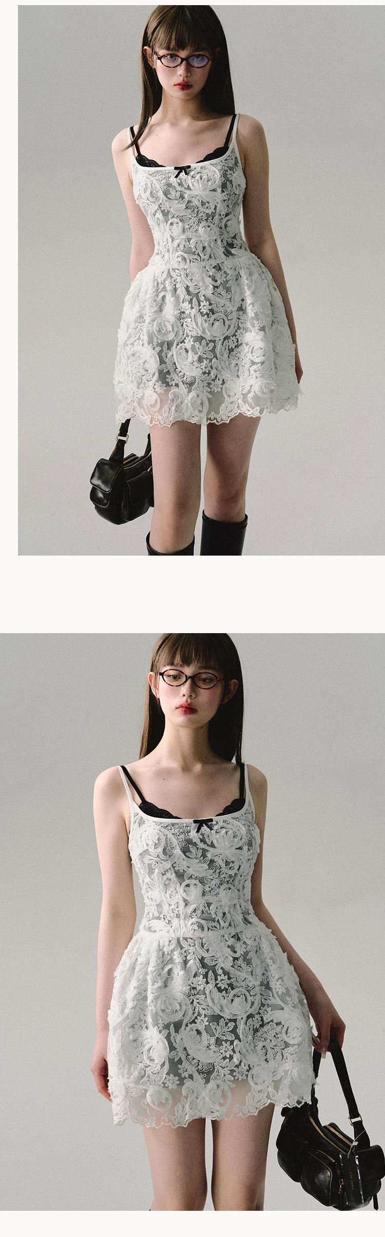 Zhic Krem Slip Elbise