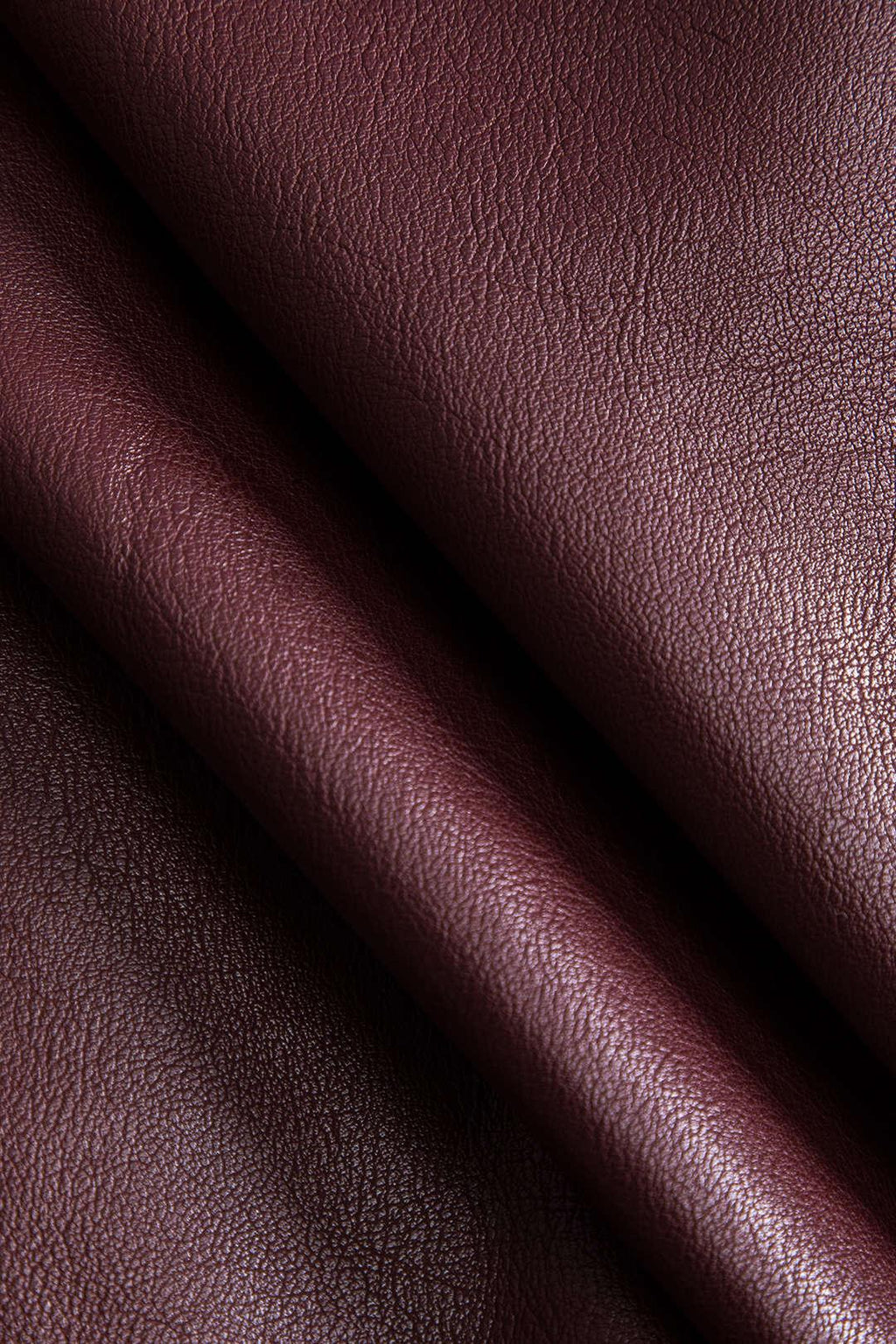 Lüks Bordo Suni Deri Ceket