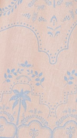 Xander Uzun Kollu Maxi Elbise - Mavi