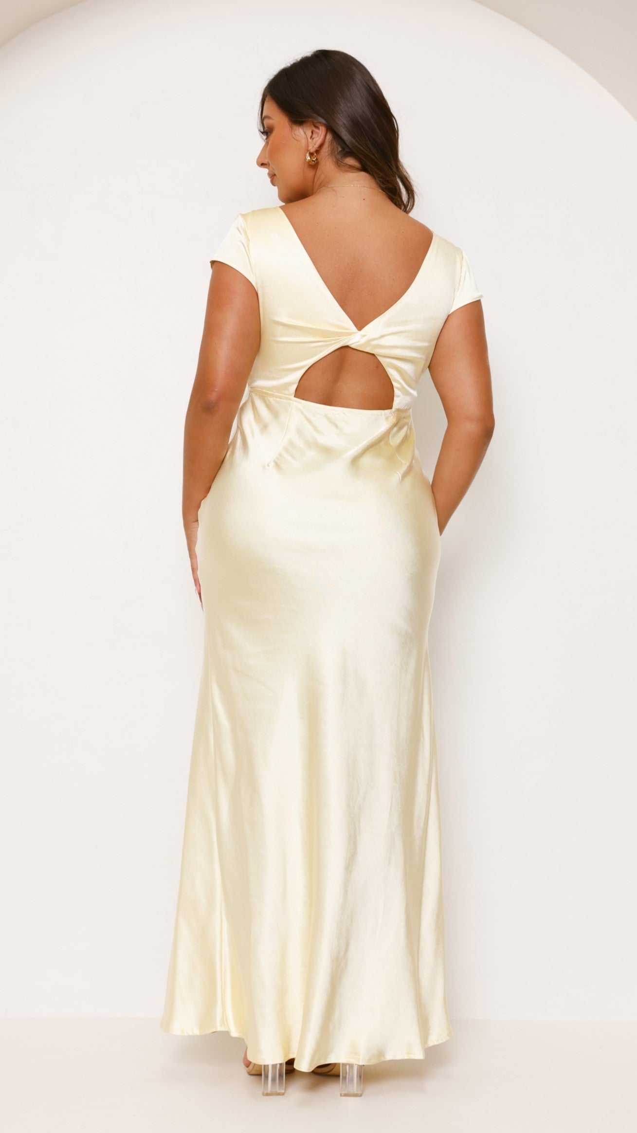 Amelia Maxi Elbise - Sarı