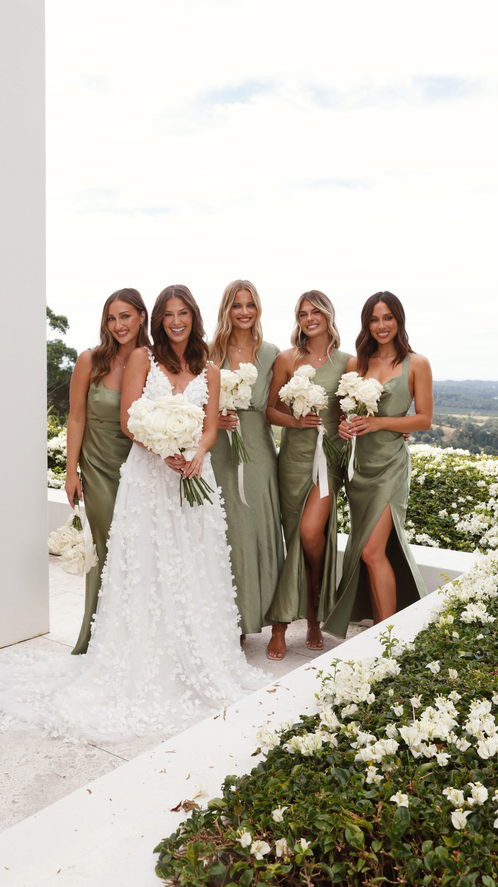 Alaria Maxi Elbise - Zeytin Yeşili