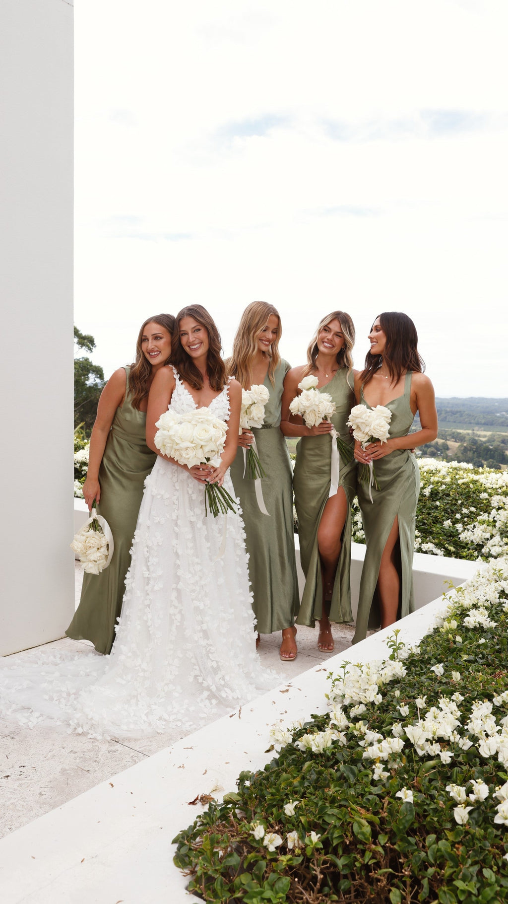 Victoria Maxi Elbise - Zeytin Yeşili