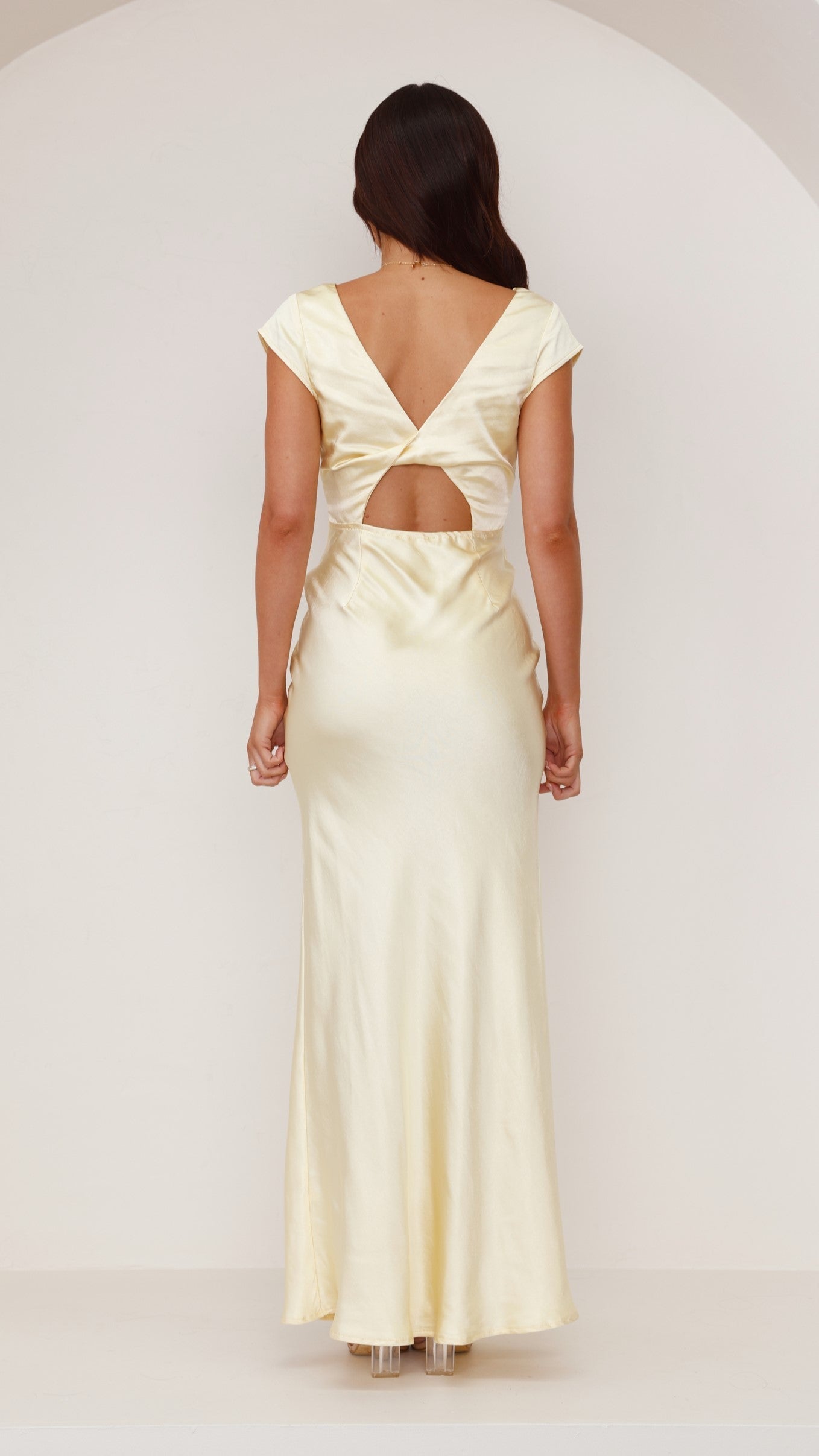 Amelia Maxi Elbise - Sarı