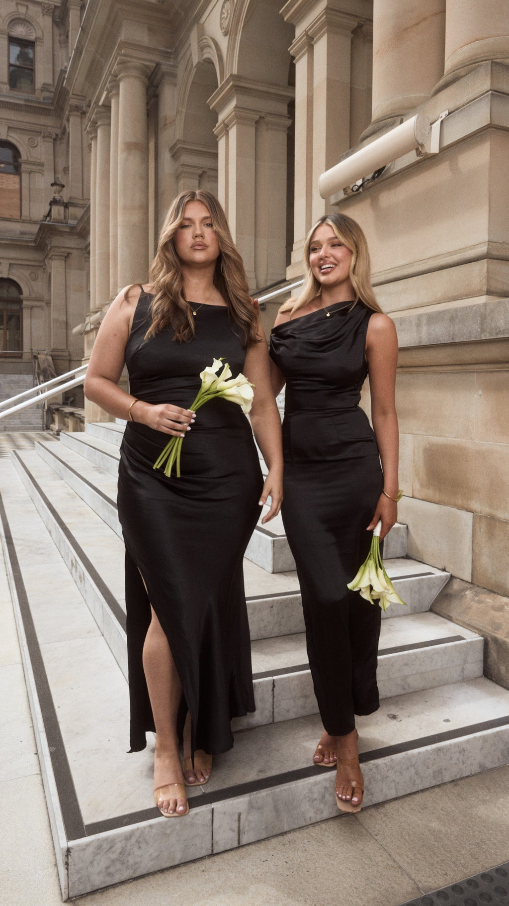 Ava Maxi Elbise - Siyah