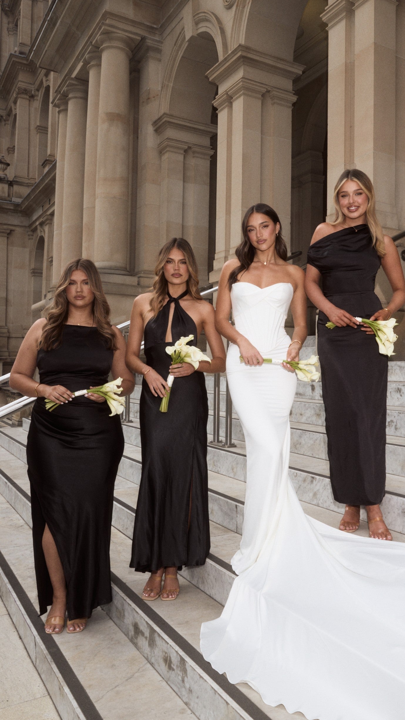 Ava Maxi Elbise - Siyah