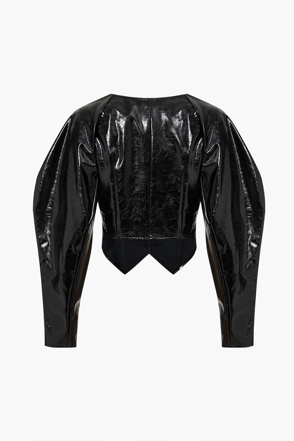 Lustrous Noir Deri Ceket