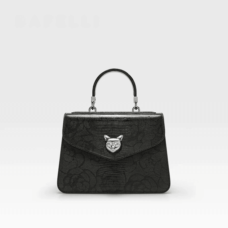 Zarif Bordo Deri Çanta