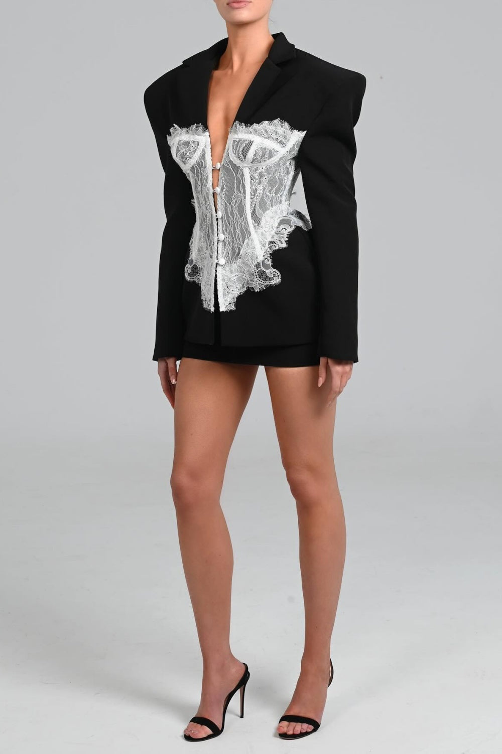 Alvera Dantel Korse Blazer