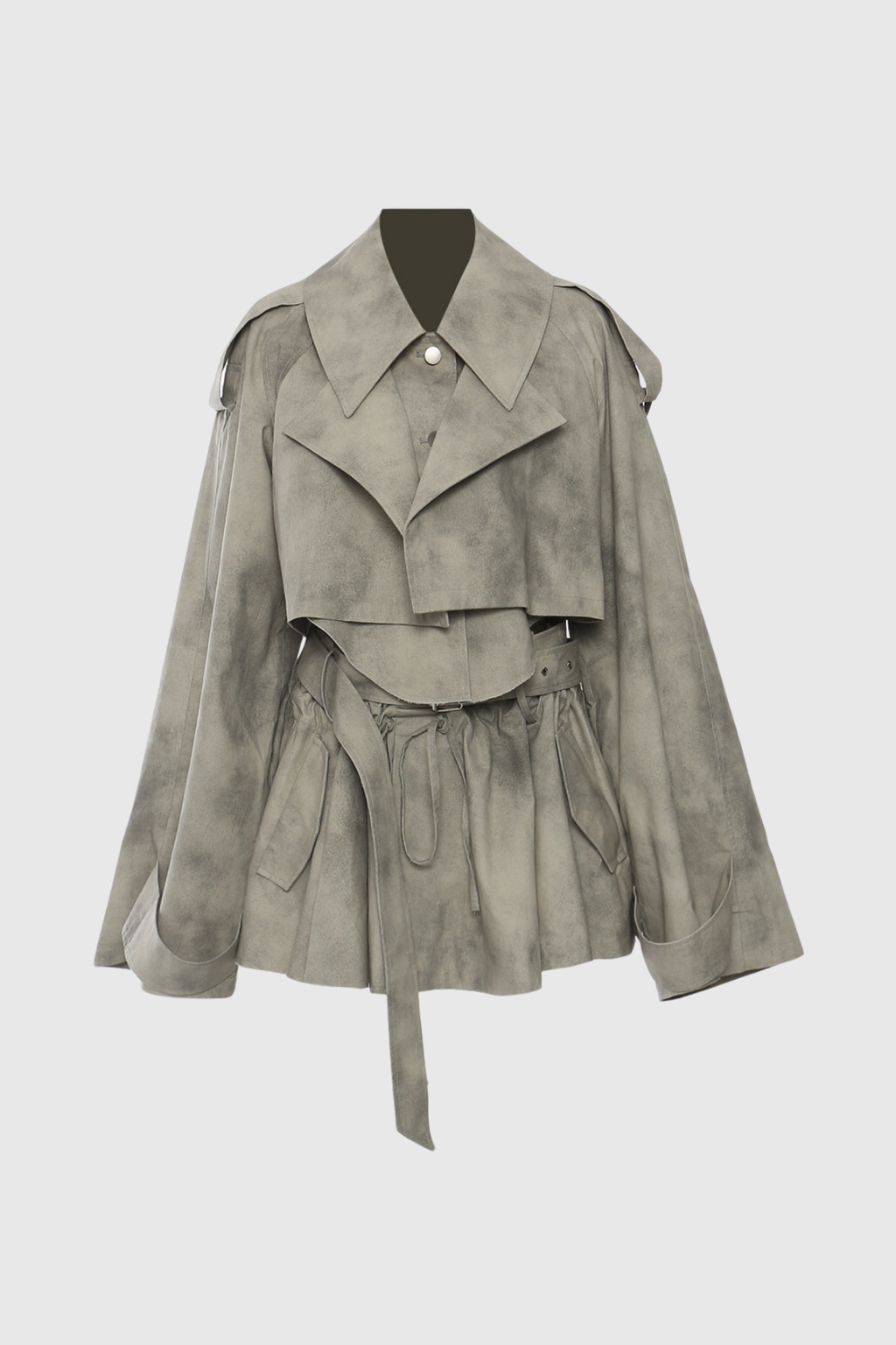 Desenli Dekonstrüksiyon Etek Takımı