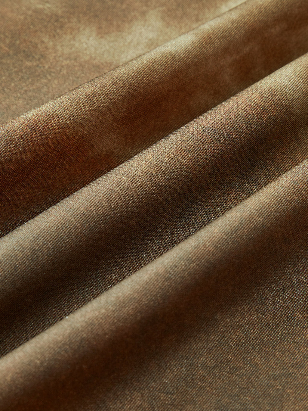 Baskı Sırtı Açık Fermuarlı Cami Elbise