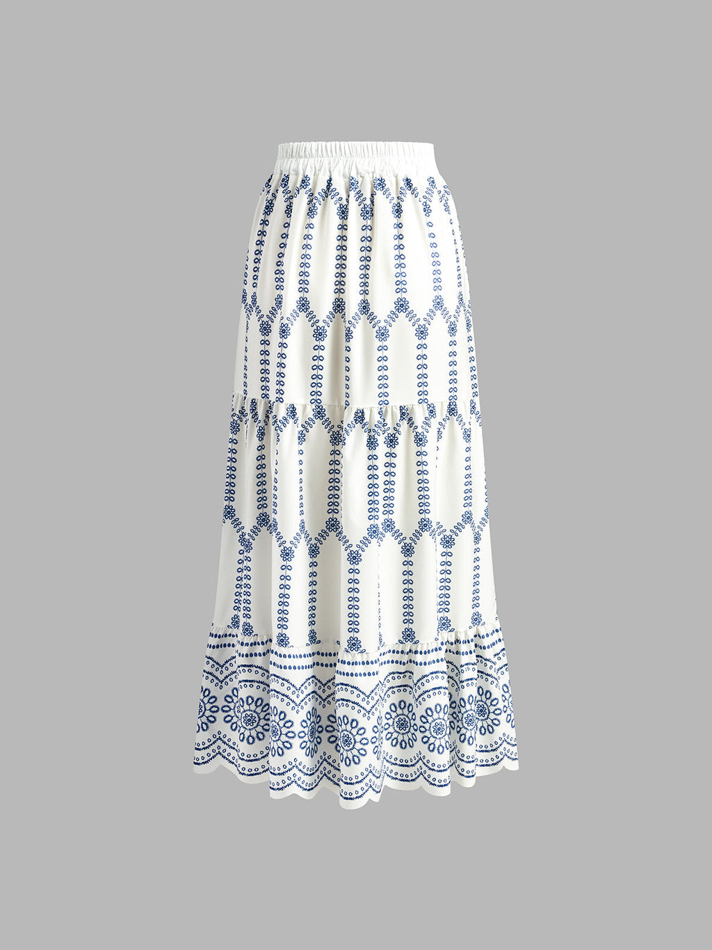 Baskılı Kolsuz Sırt Etek Takım