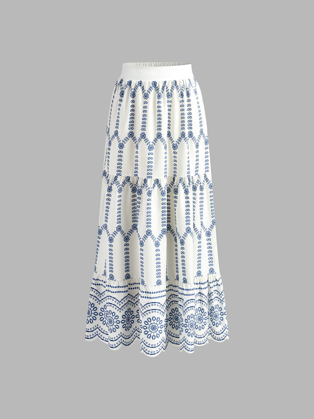 Baskılı Kolsuz Sırt Etek Takım