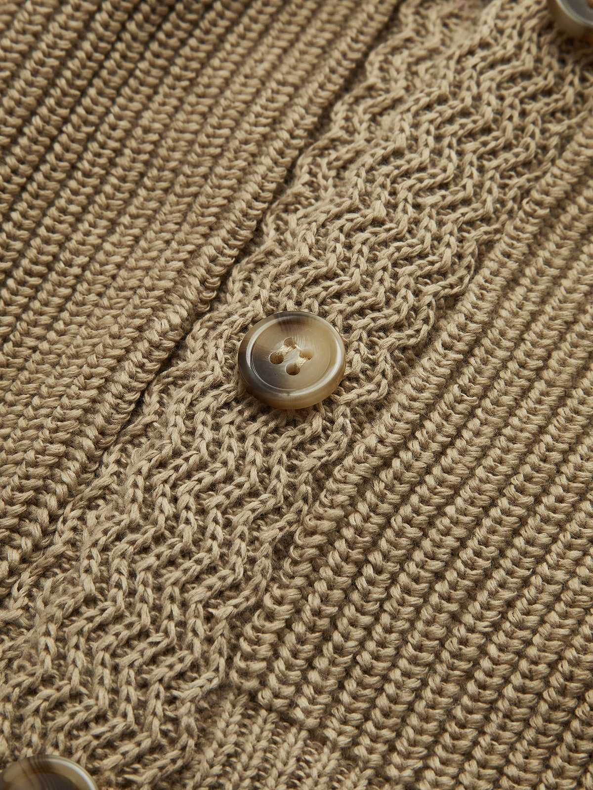 Vintage V Yaka Korse Hırka