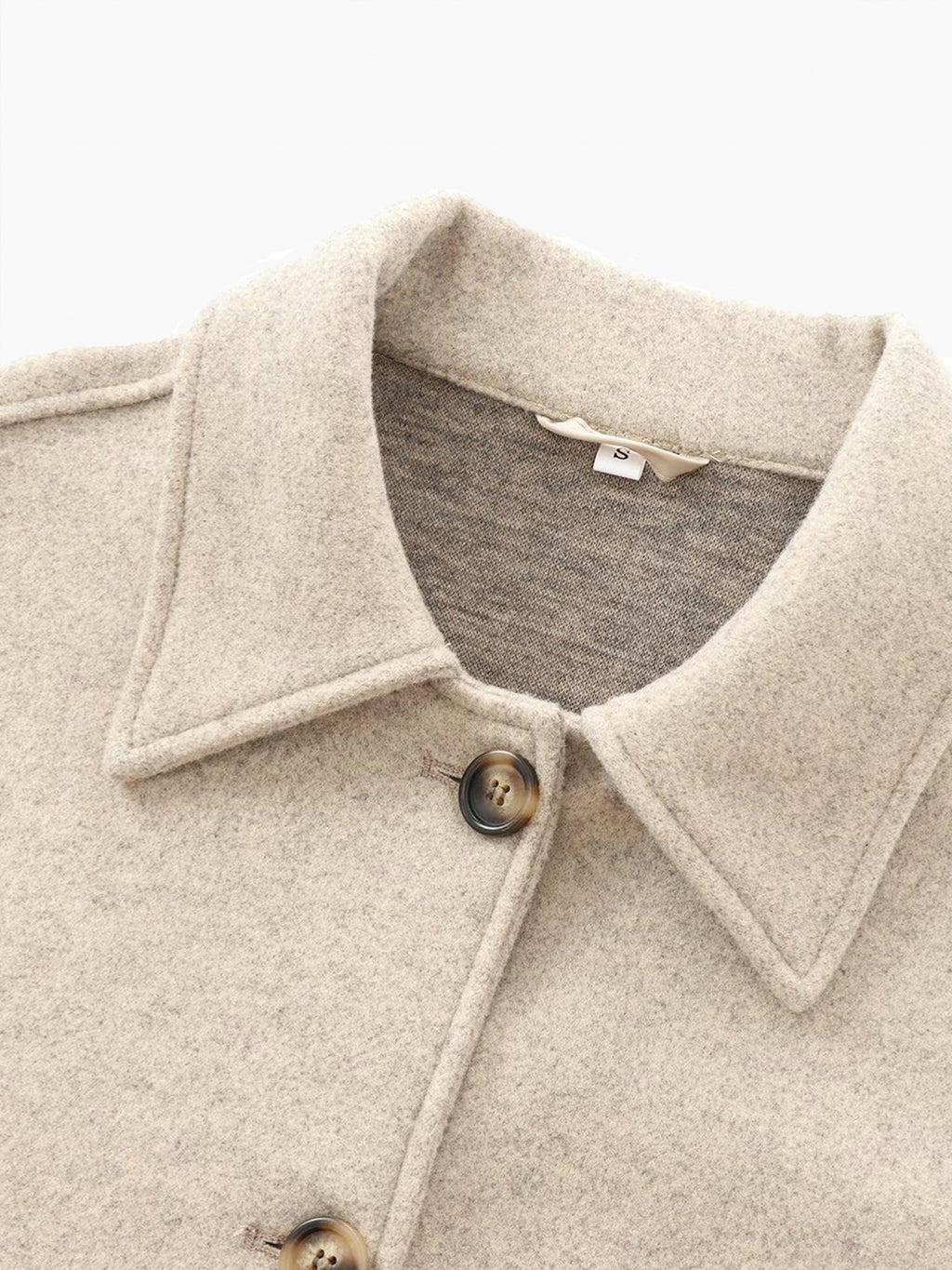 Neutral Harmony Yün Ceket
