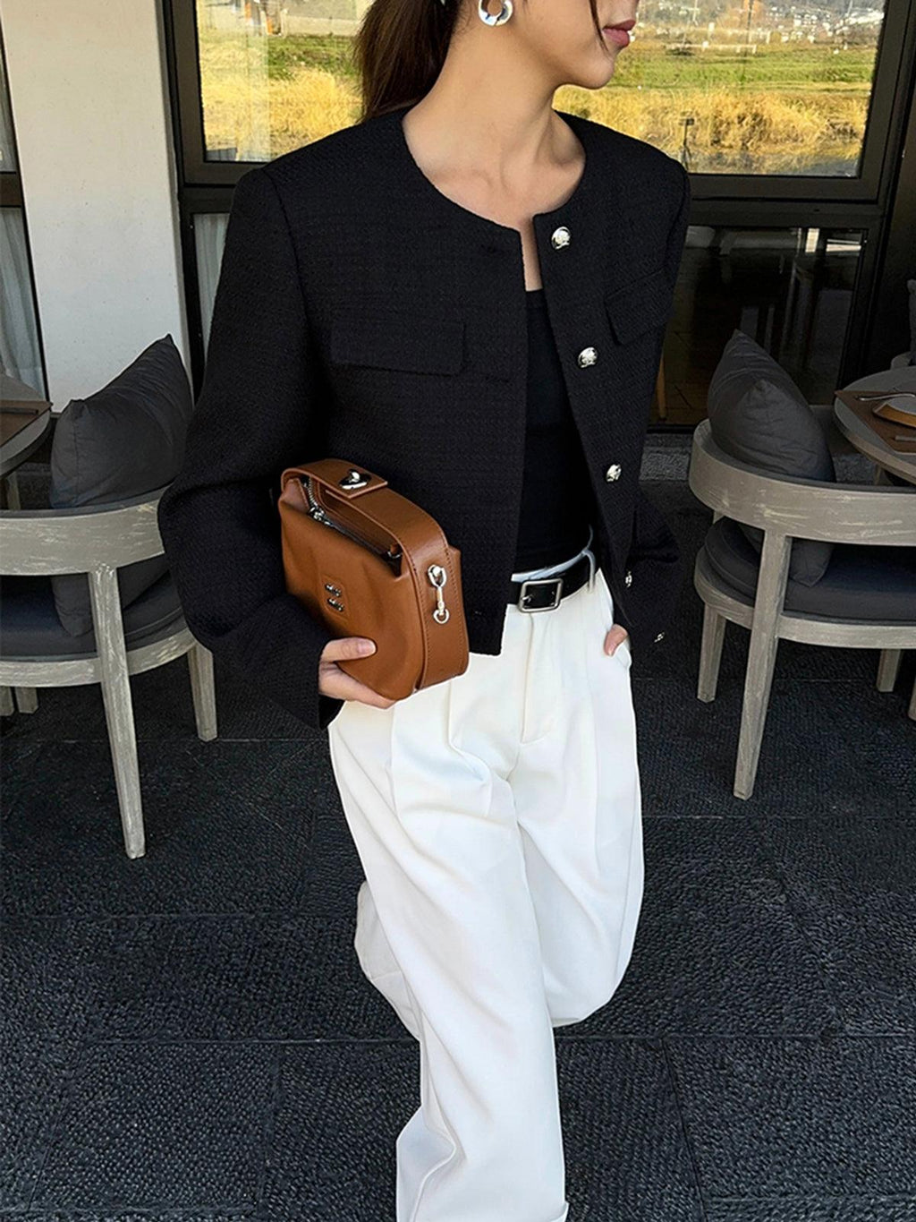 Midnight Elegance Blazer