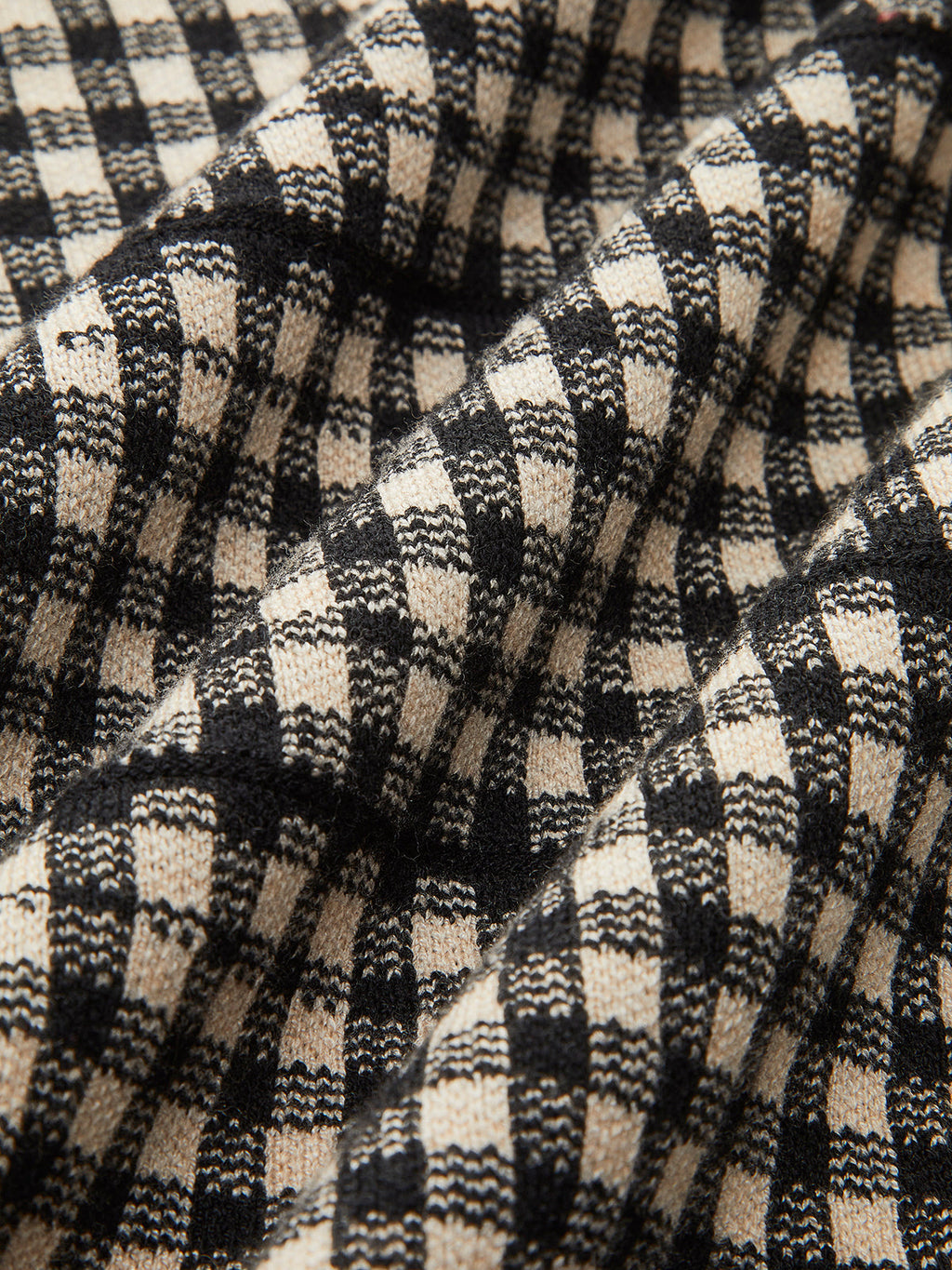 Şık Ekose Kazak Elbisesi