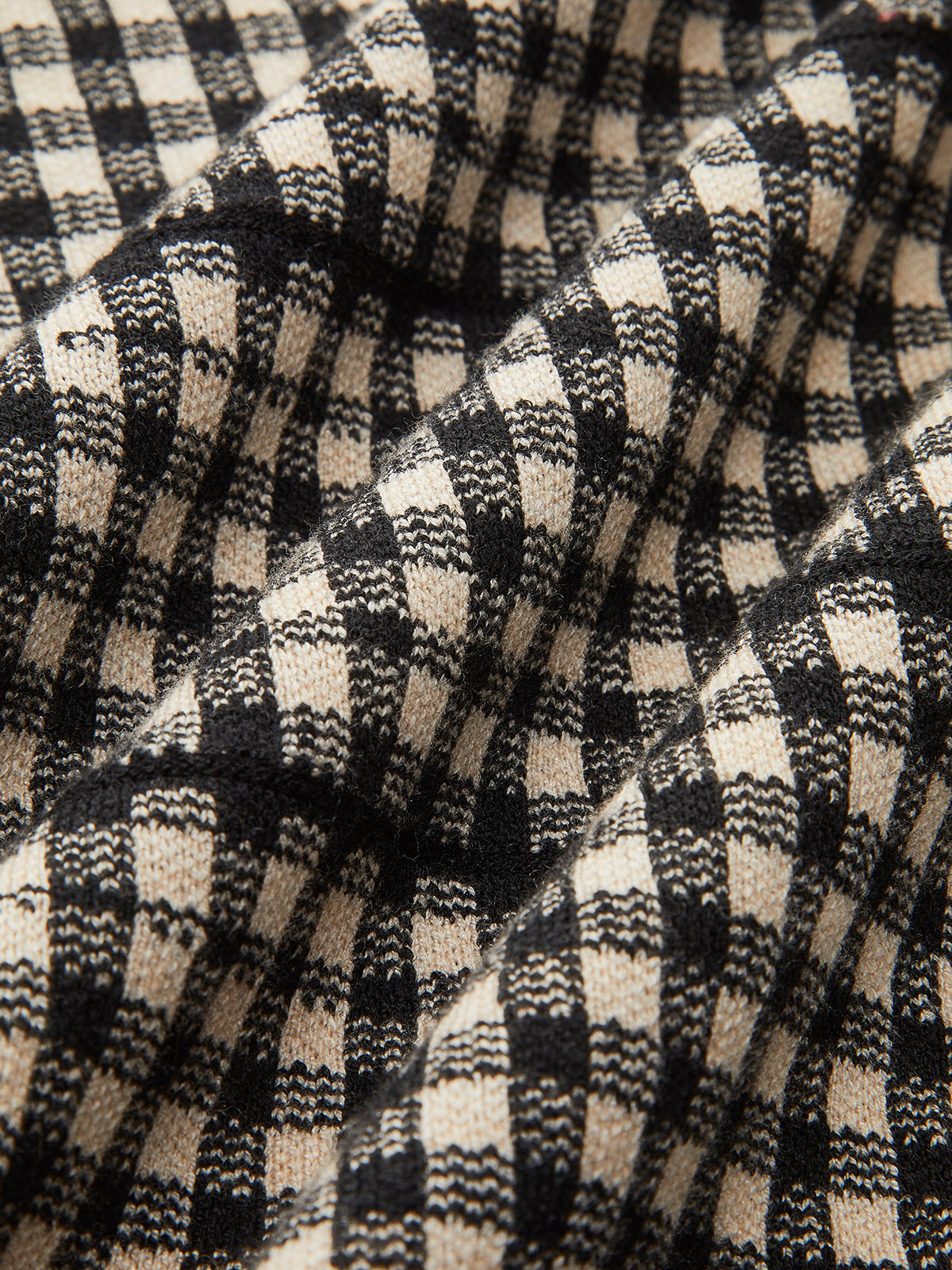 Şık Ekose Kazak Elbisesi