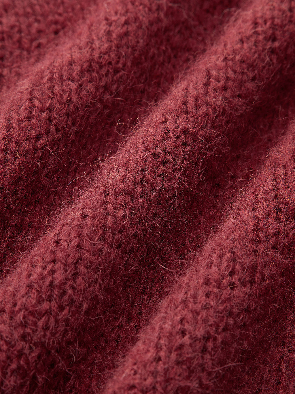 Zarif Yün Karışımlı Çiçekli Kazak