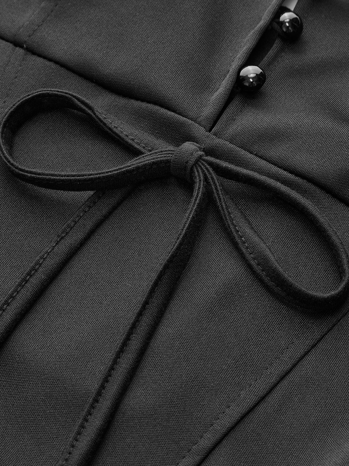 Şık Dantel Detaylı Marul Kenarlı Elbise