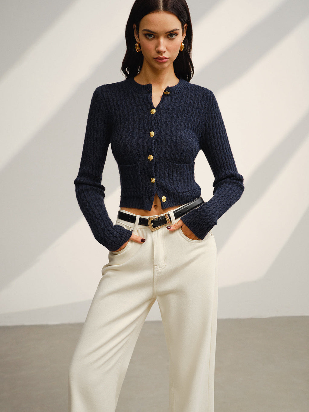 Düğmeli Minyon Hırka