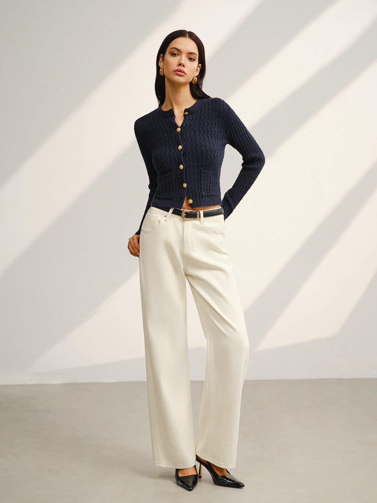 Düğmeli Minyon Hırka