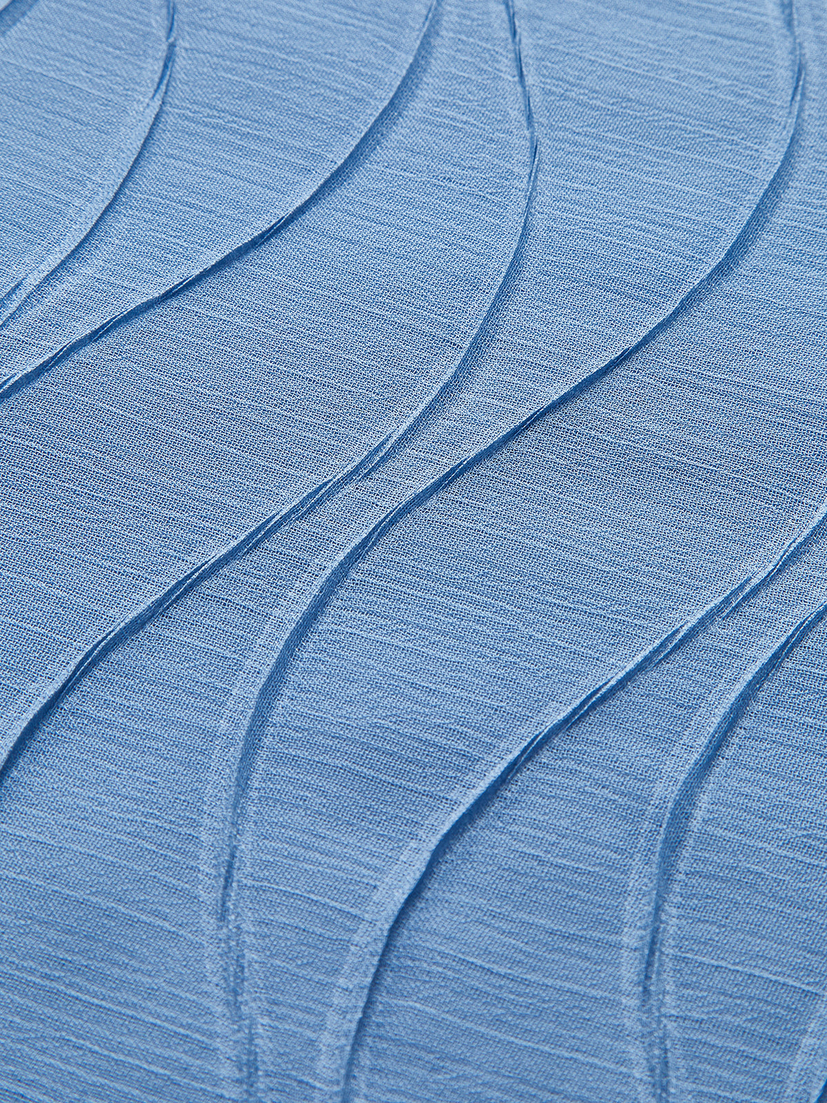 Şık Yarı Şeffaf Dokulu Şifon Bluz, Moda Bağlamalı Ön Tasarım ile