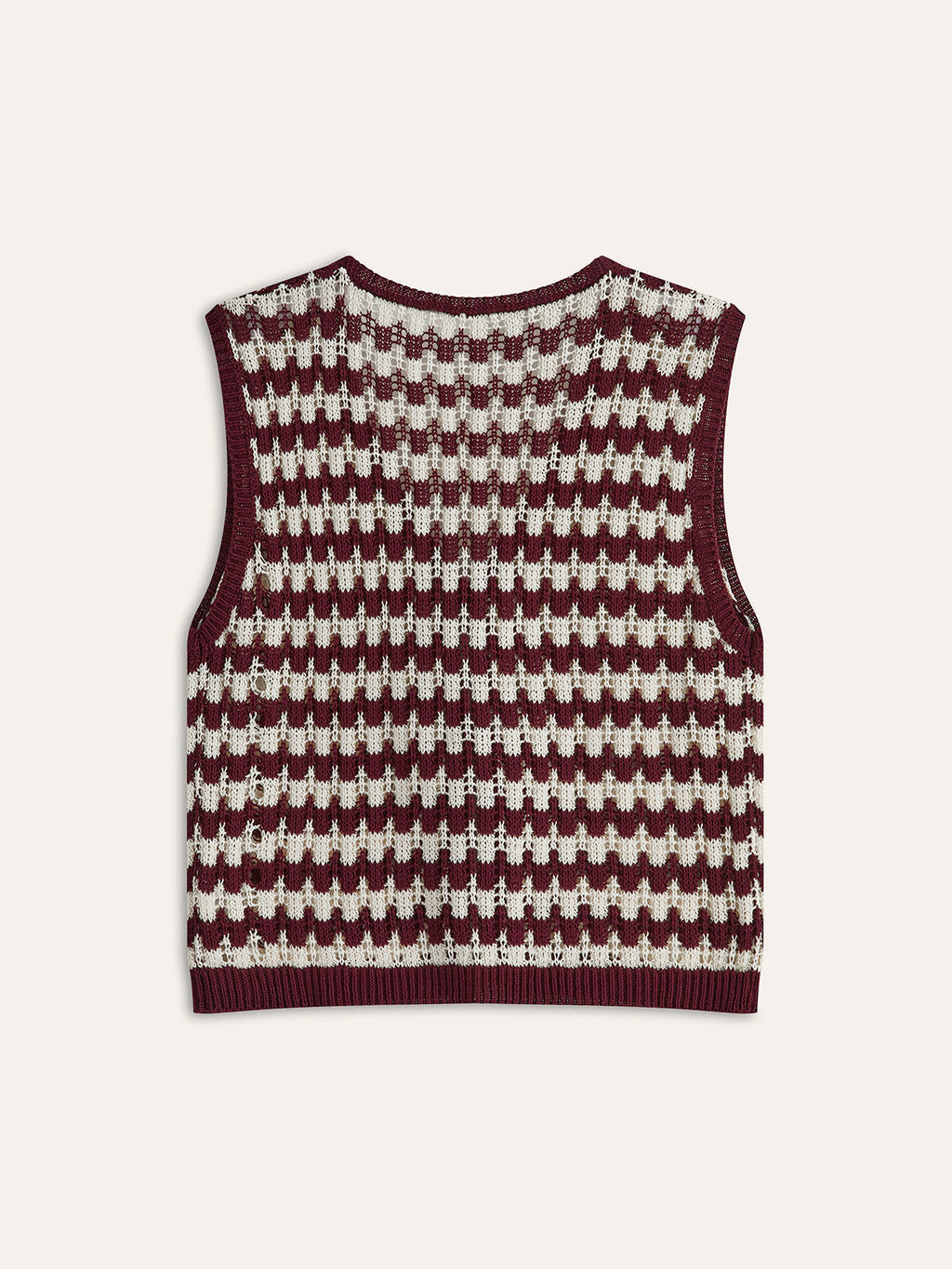 Şık Kontrast Papyon Örgü Bluz