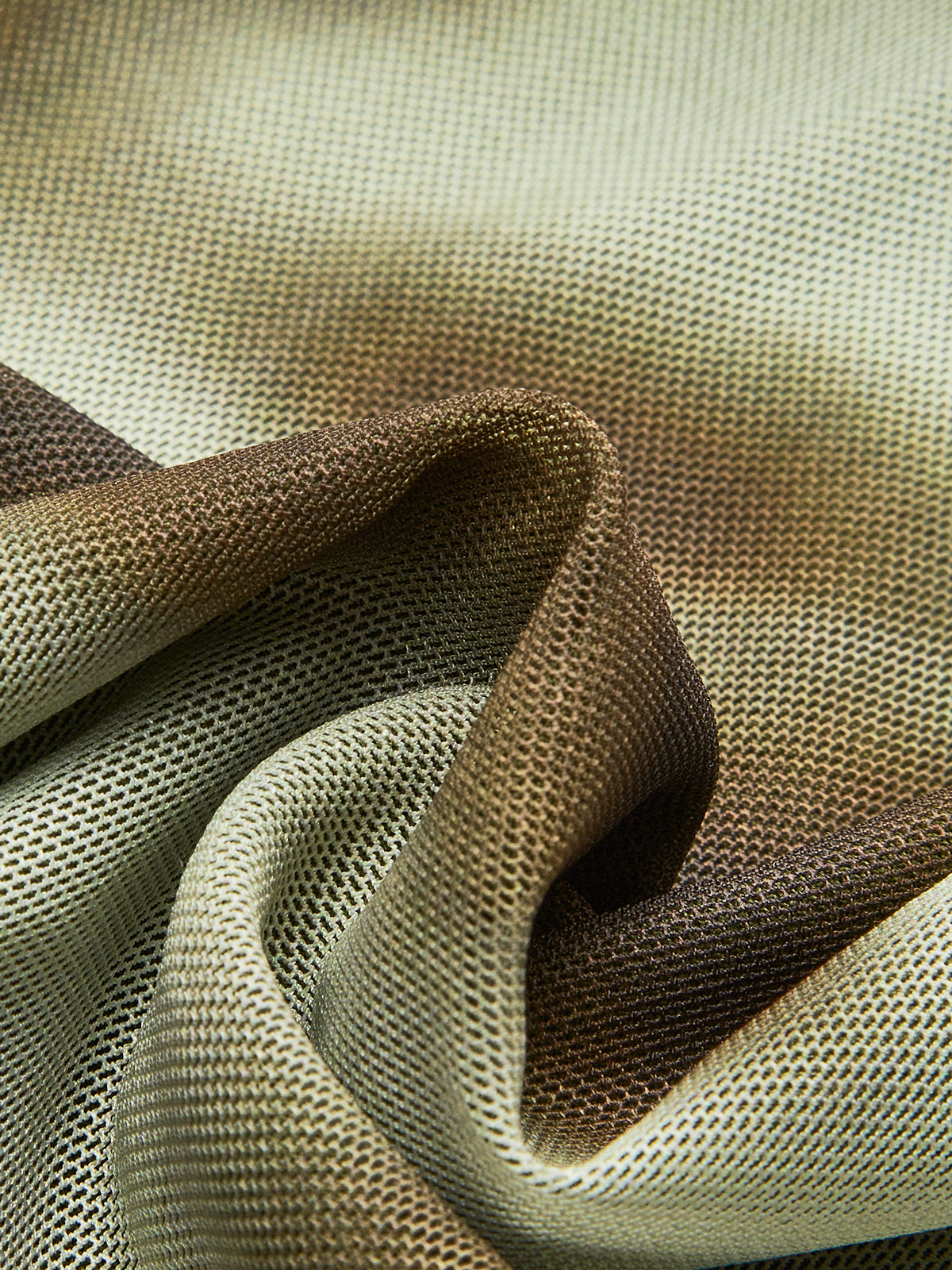 Şık Boho Tarzı File Elbise Göz Alıcı Desen ile