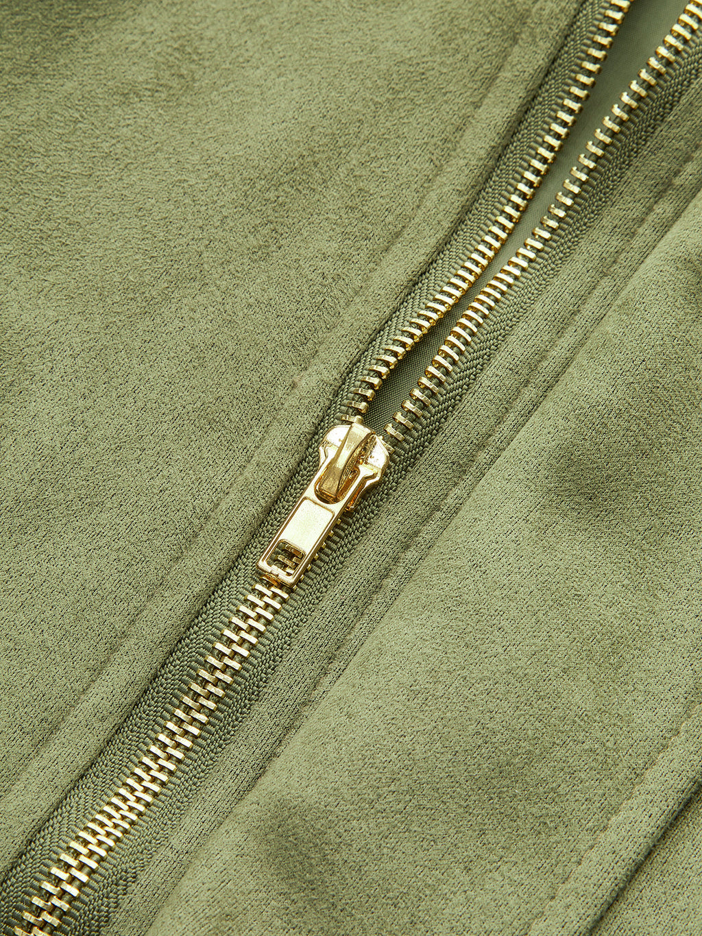 Süet Fermuarlı Ceket