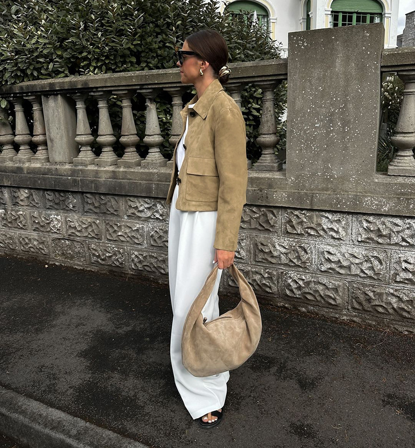 Rosea Suni Süet Ceket