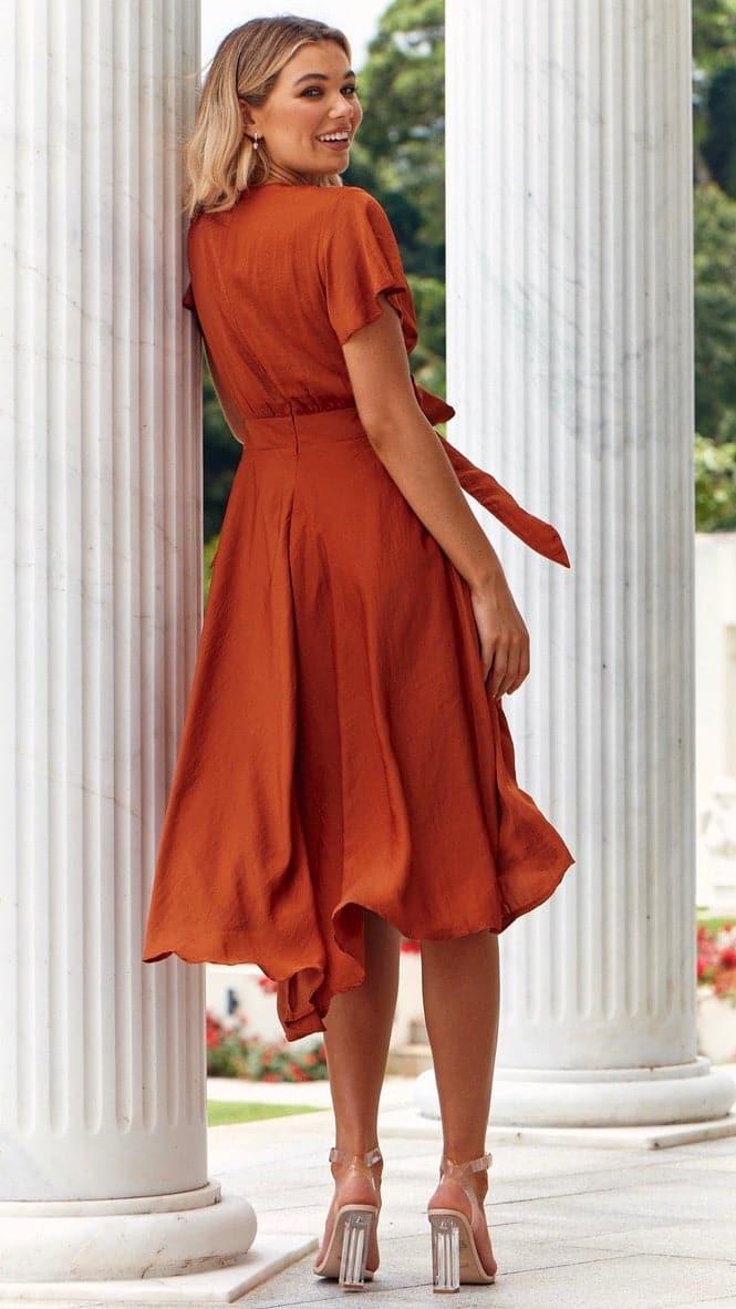 Sunny Daze Elbise - Pas Rengi