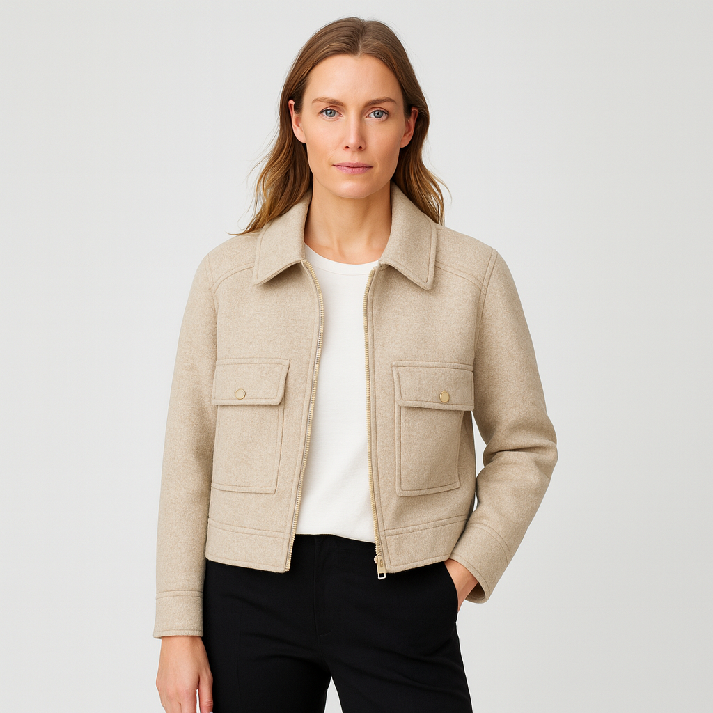 Yün Karışımlı Ceket