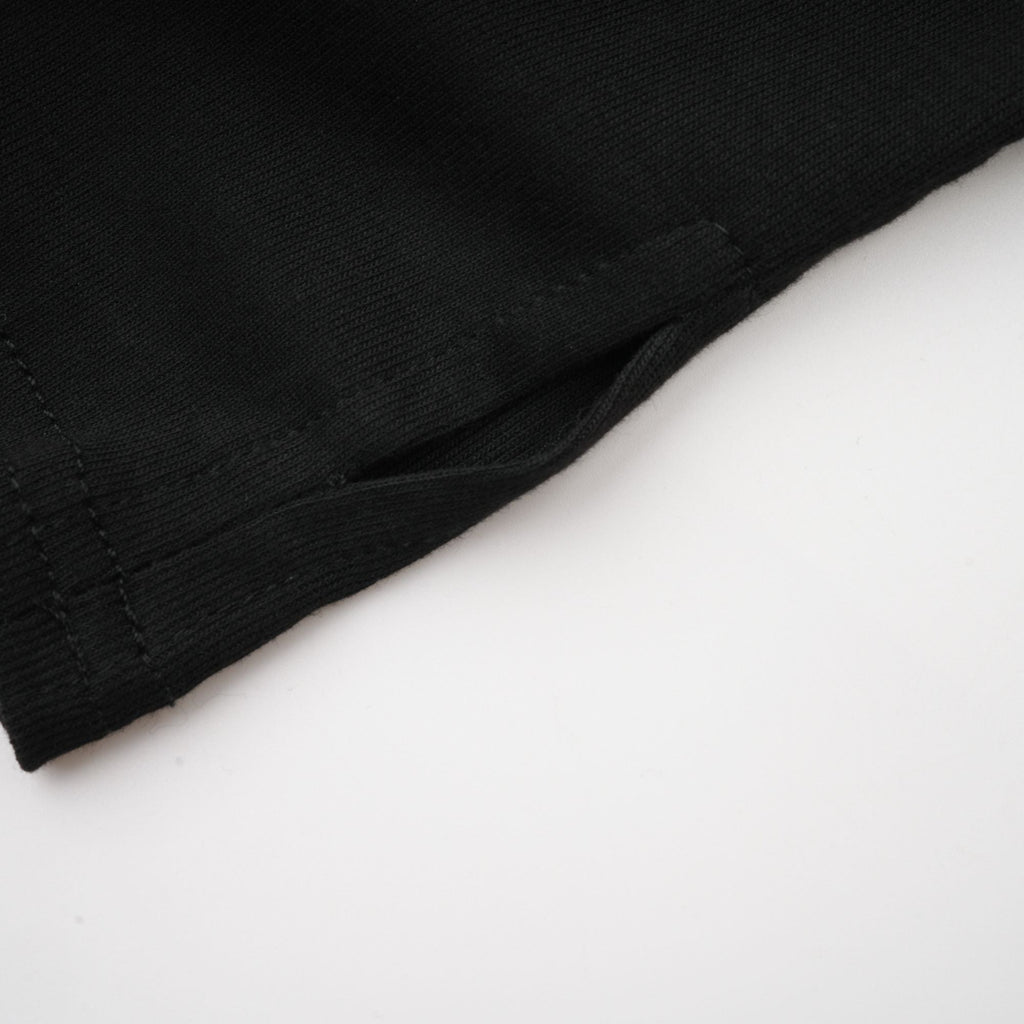 Odette siyah dantelli streç bluz