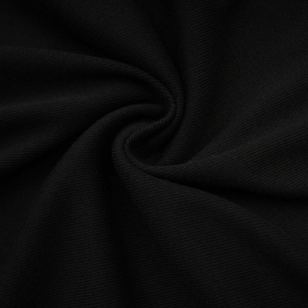 Odette siyah dantelli streç bluz