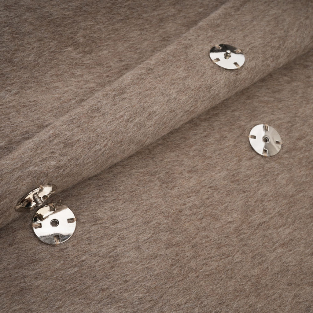 Kürk Detaylı Kemerli Pelerin Kaban