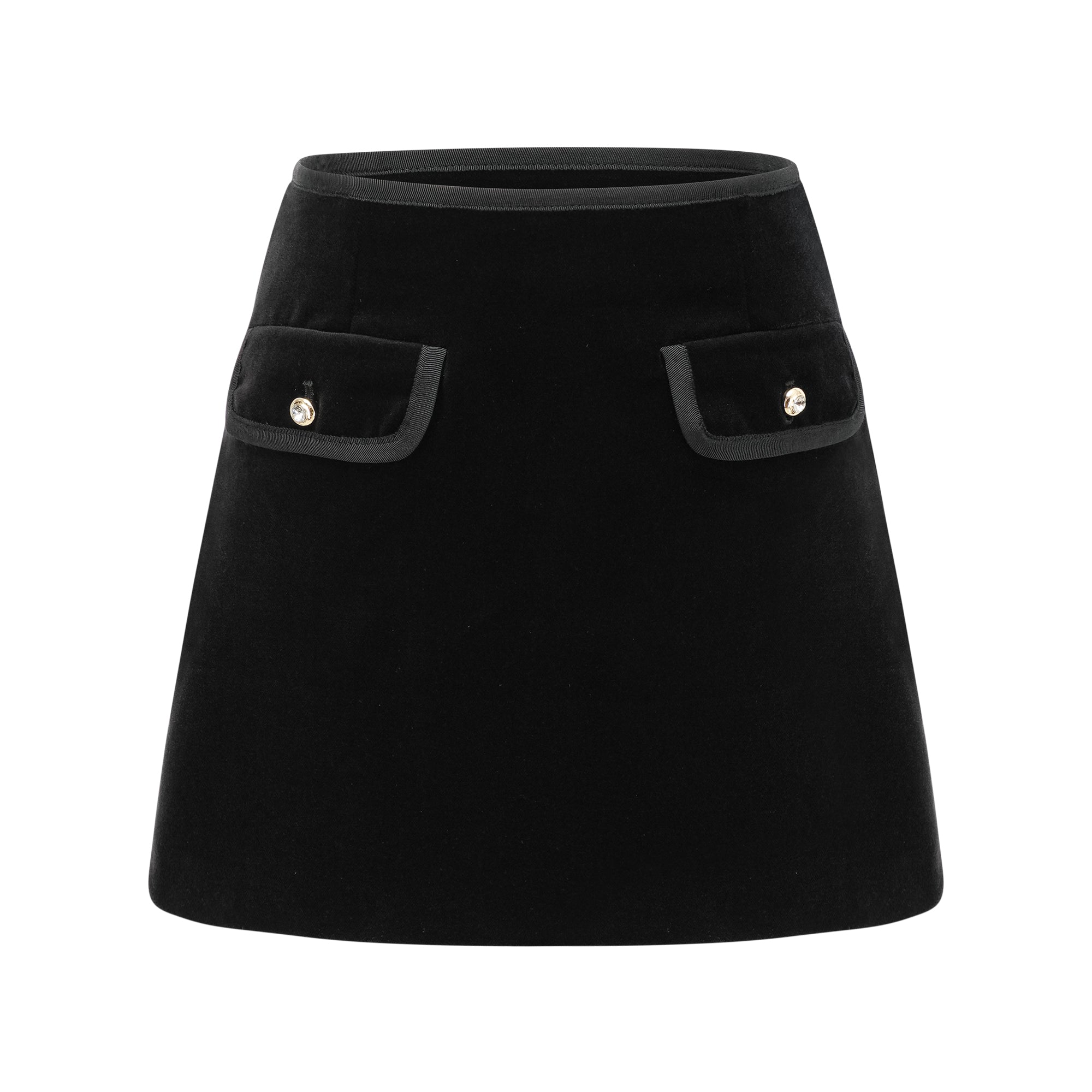 Camille Sahte Cepli Kristal Süslemeli Etek