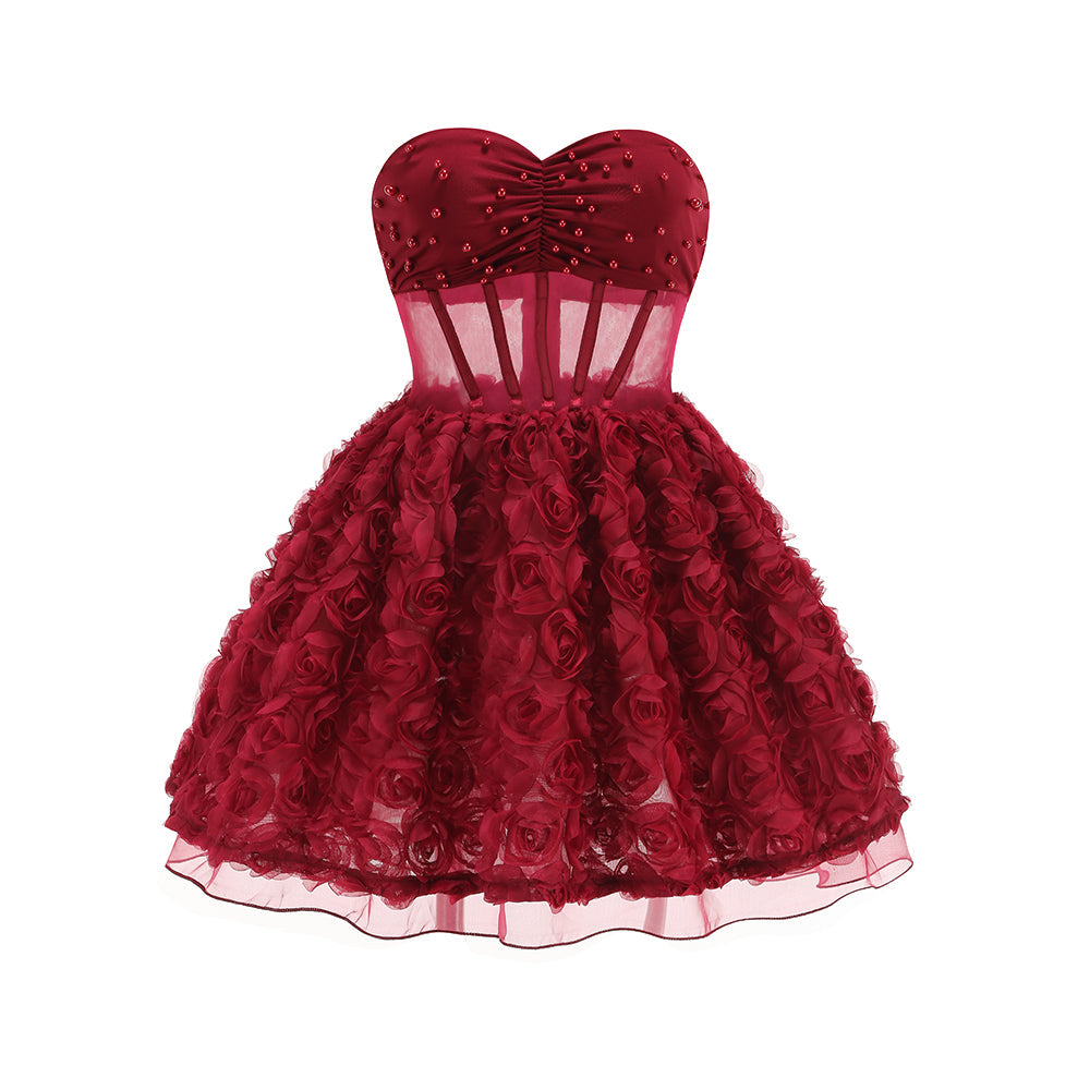 Rachel  Korse Mini Elbise