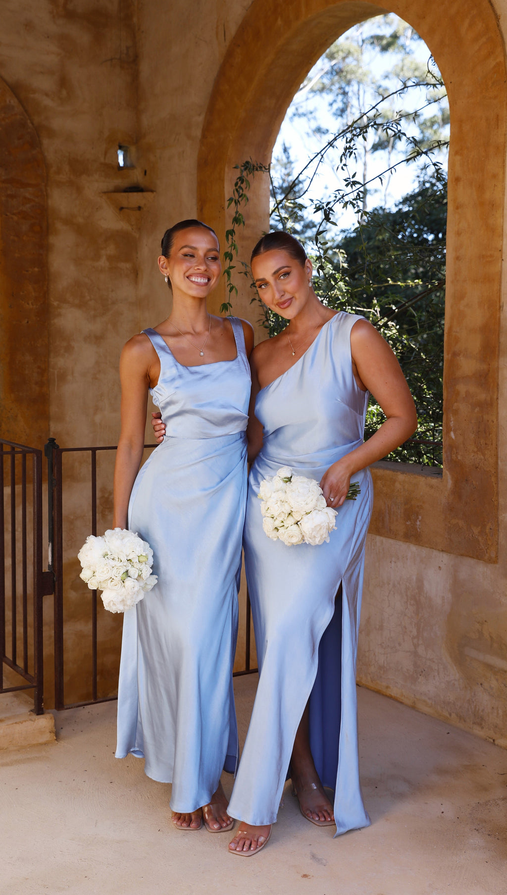 Victoria Maxi Elbise - Mavi