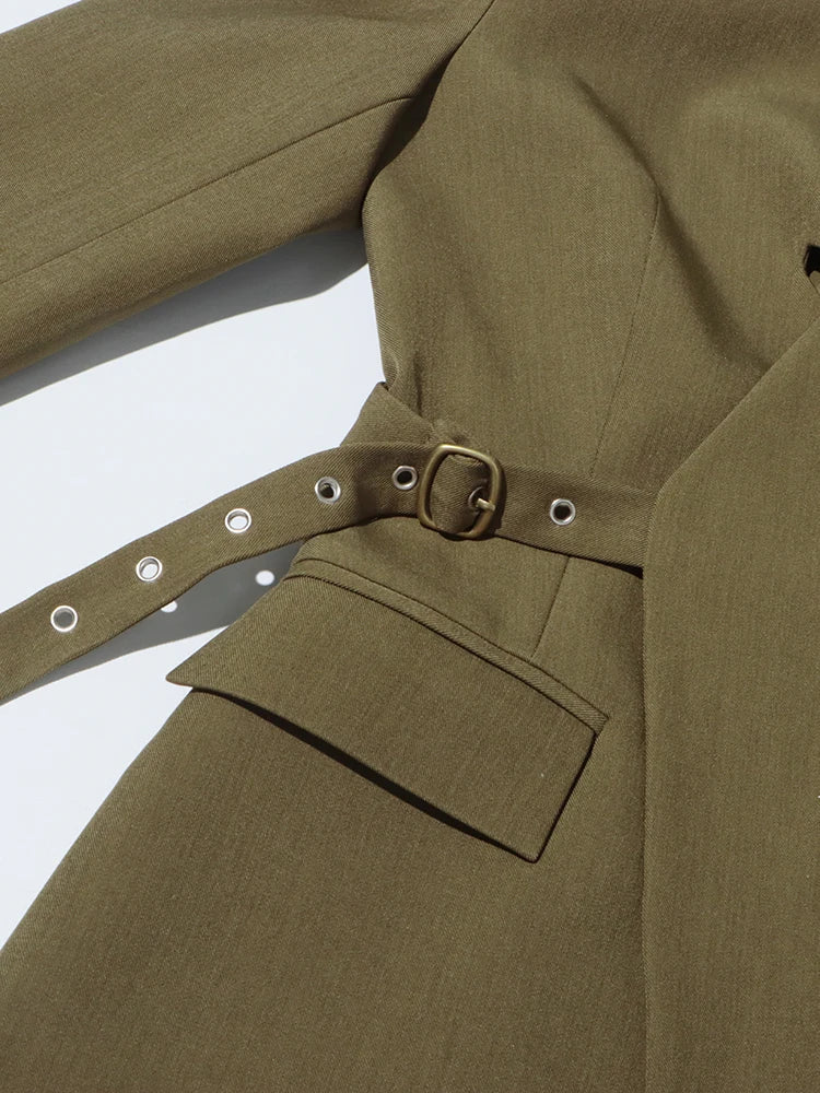 Bağcıklı Blazer Ceket