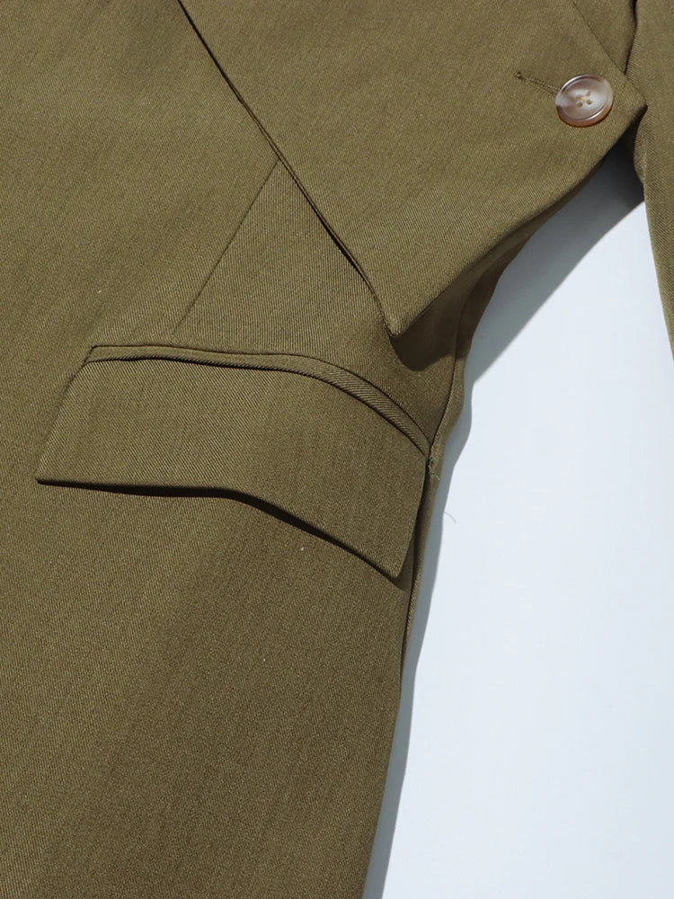 Bağcıklı Blazer Ceket