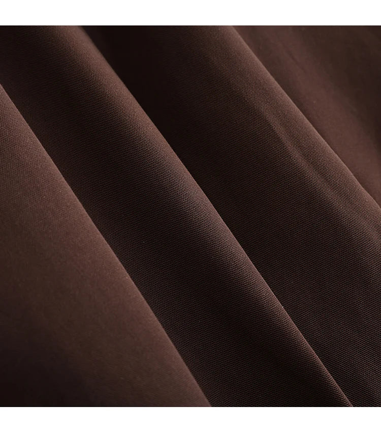 Çift Düğmeli Kısa Trençkot