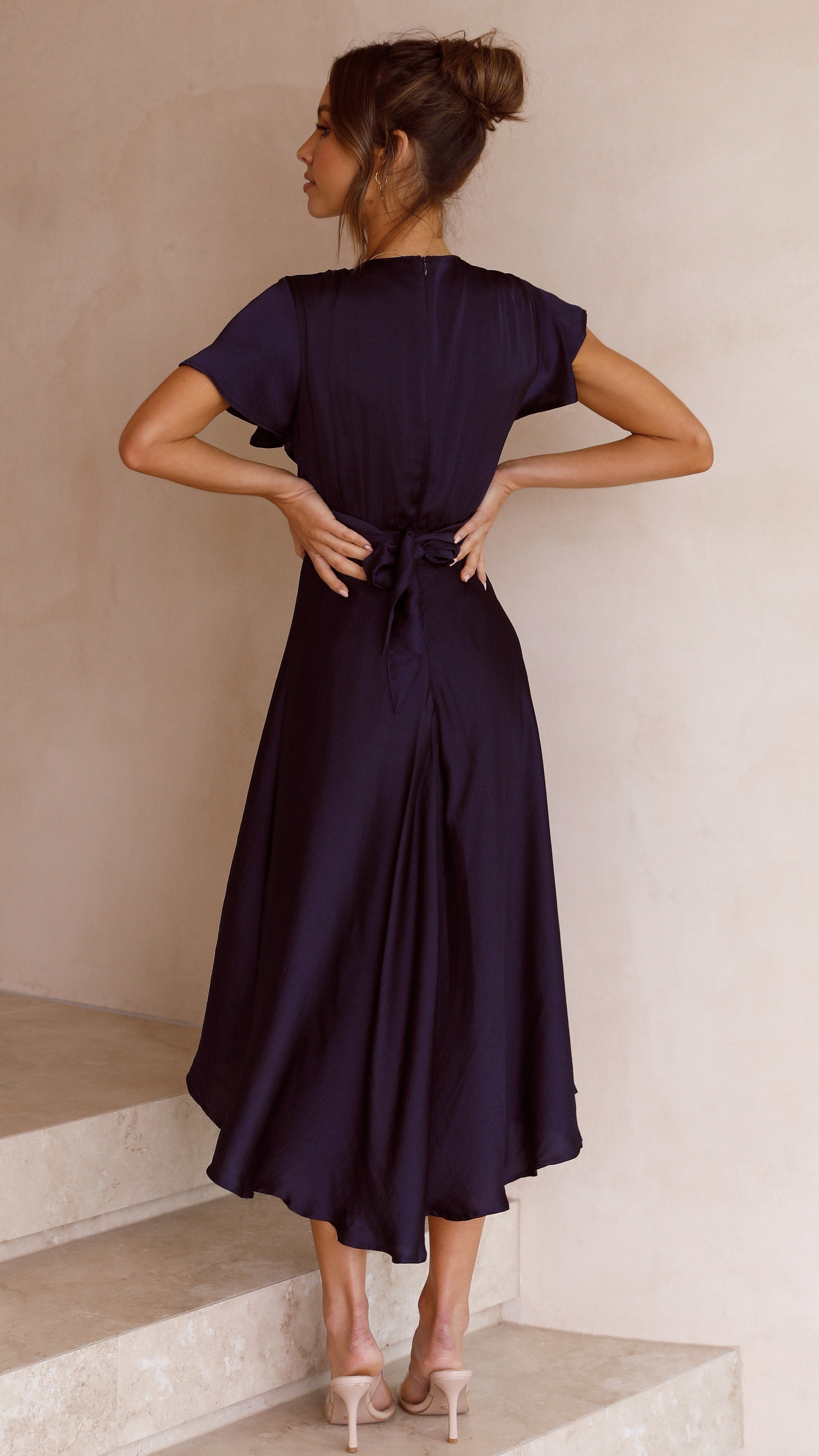 Sunny Daze Elbise - Lacivert