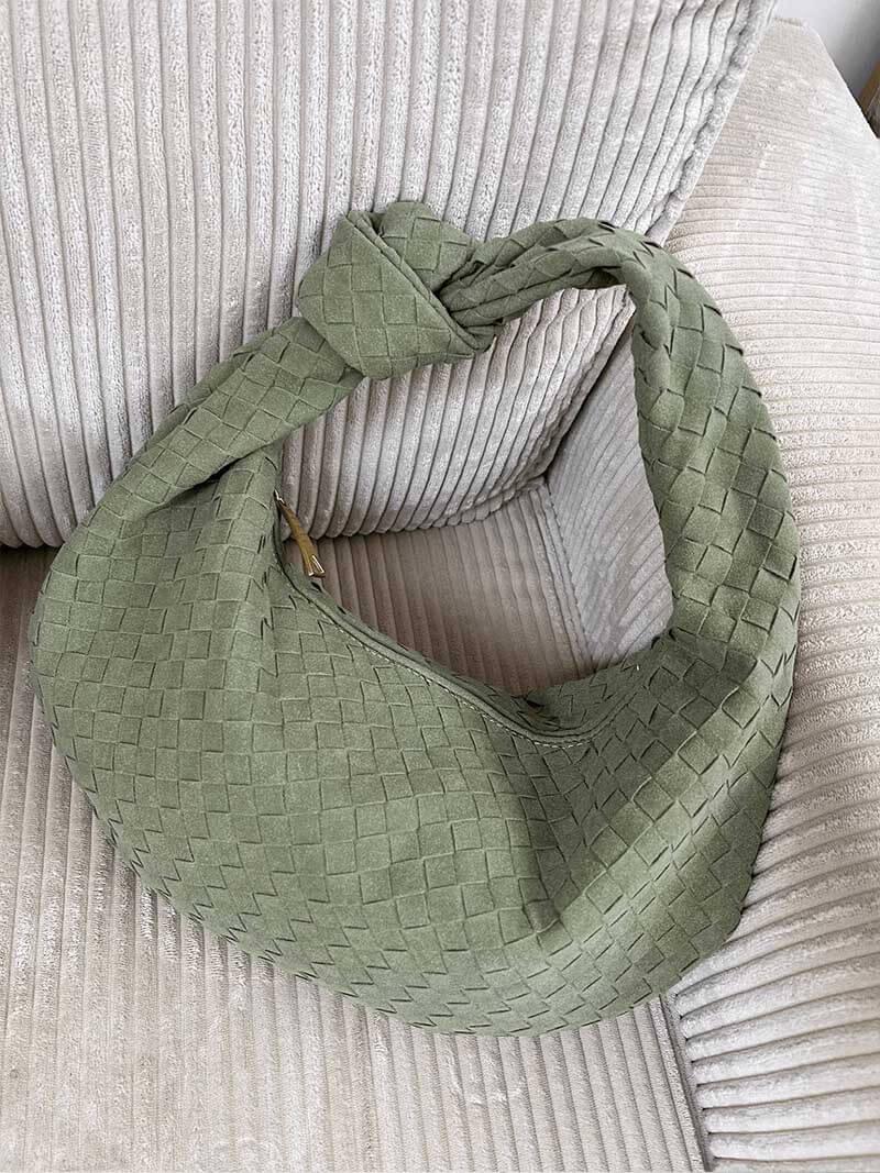 Dokuma Çanta Orta Boy Süet